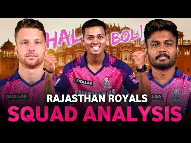 Rajasthan Royals Squad 2024 : RR Team 2024 players list | Rajasthan Royals squad analysis | IPL 2024