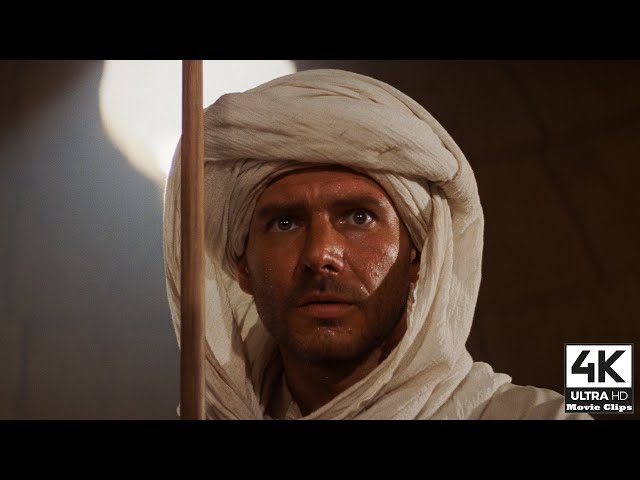 Raiders of the Lost Ark 4K (1981) - The Map Room (05/10) | 4K Clips