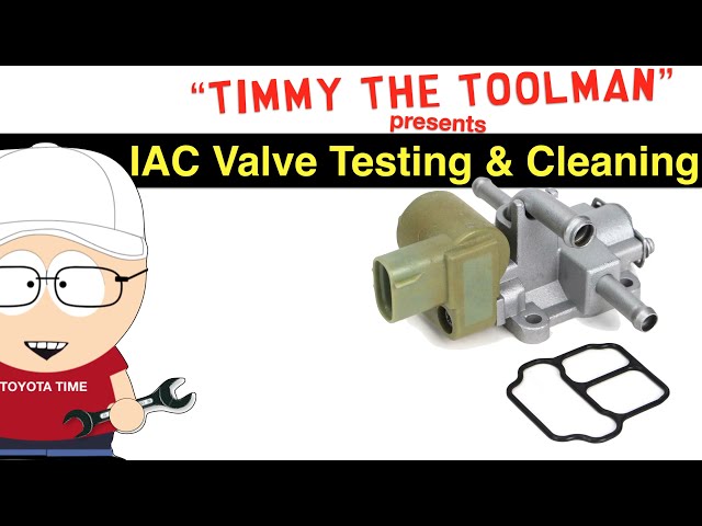 IAC Valve Testing and Cleaning