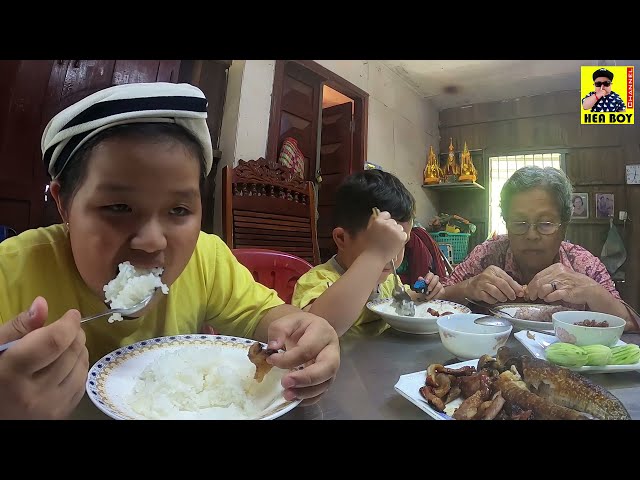 Hea Boy | eat together | lunch | happy family | enjoy watching​ | ​2021