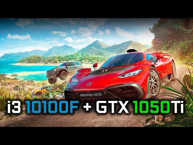 GTX 1050 Ti + i3 10100f | Forza Horizon 5 - 1080p - Extreme, Ultra, High, Medium, Low and Very Low