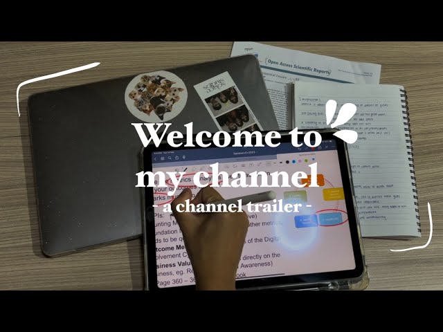 Welcome to my channel | Channel trailer