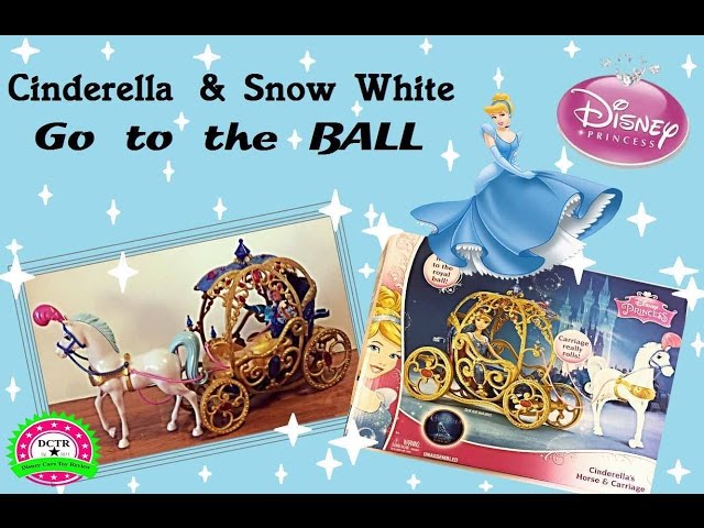 Toys! Fun Toy video Disney Princess Cinderella Carriage!!! Fun Toy Video with Mac 5 family!