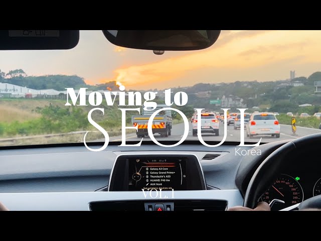 Moving to Seoul Korea | Left China, First few days in South Korea | South African YouTuber