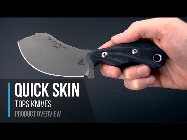 TOPS Knives Quick Skin Hunting Skinner Fixed Blade Overview