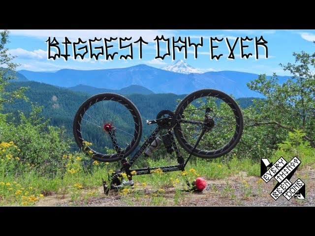 Massive Gravel Bike ride on a Titanium Gravel Bike