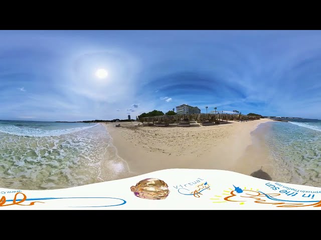 A 360 Interactive Virtual Tour Video Of Makronissos Beach Ayia Napa 23 March 2024