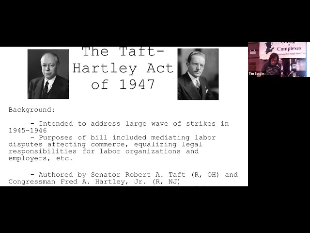 C of C 4-4-2024 Why the Market Isn't Free: and Why We Should Repeal the Taft-Hartley Act