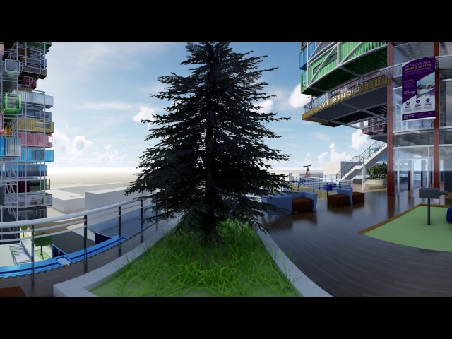 Port Said Think Tank GP - 360° / VR Scene 1 4K