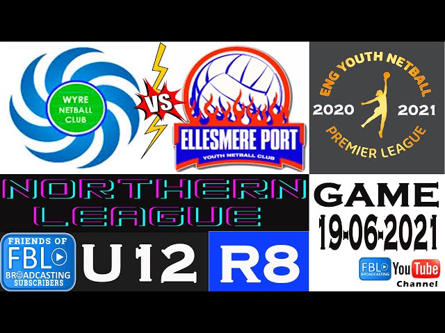 Wyre NC vs Ellesmere Port NC.ENG Sports UK. YNPL2020-2021. U12 North. Round 8. 19/06/21. FOFBL