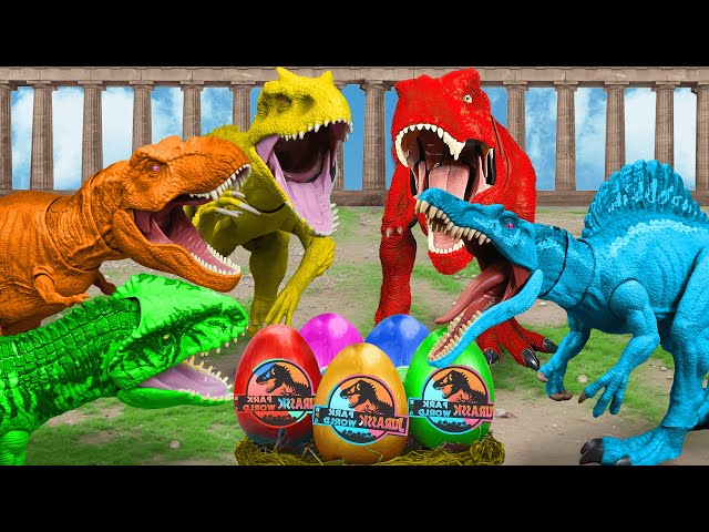Dinosaurus Jurassic World Dominion: T-rex, Siren head, Skibidi Toilet, King kong, Godzilla, Avengers