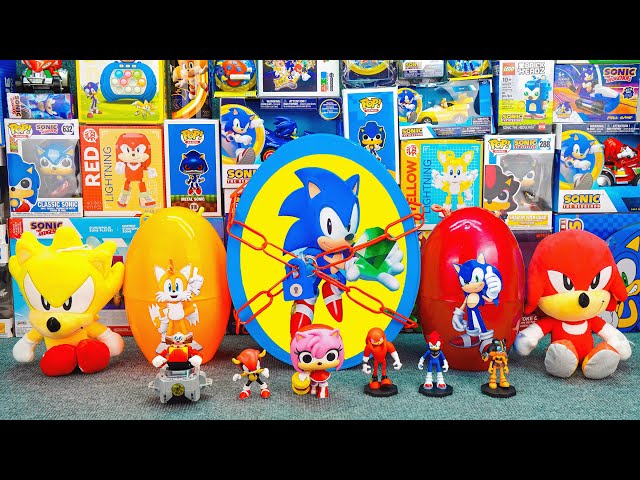 Sonic The Hedgehog Toys Mystery Eggs Unboxing ASMR | Special Sonic Egg Lock, Tails Egg, Super Sonic