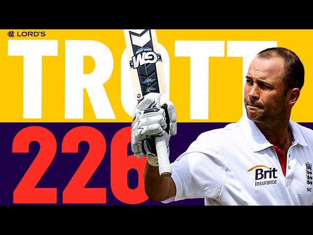Jonathan Trott Drives His Way to Chanceless Double Century! | Eng v Ban 2010 | Lord's