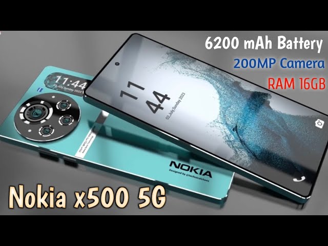 Nokia x500 5g Price In India 6200 mAh Battery, 200MP Camera, RAM-16GB #inhindi