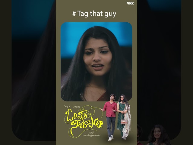 Tag that Guy 😅 | Siddarth | Aadhya | VRR Originals | NagaRaj Krishna
