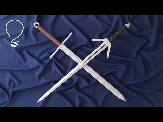 Make Witcher's Silver Sword out of Wood