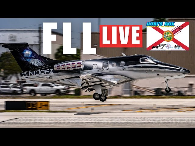 🔴 LIVE | Close Plane Action at Fort Lauderdale-Hollywood International Airport (FLL)