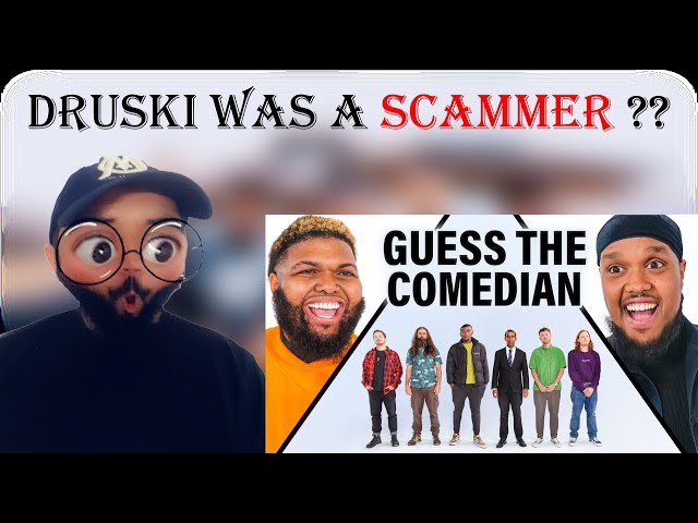 GUESS THE COMEDIAN FT DRUSKI Reaction (Distorted Reacts)