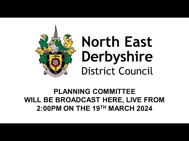 Planning Committee From The 19th March 2024