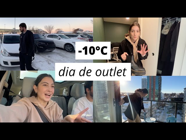 dia de COMPRINHAS nos -10°C outlet, COSTCO, maquiagem, farmácia - Vida no Canadá