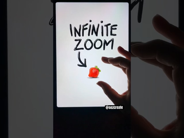 Infinite Zoom ART!!🍓🍓