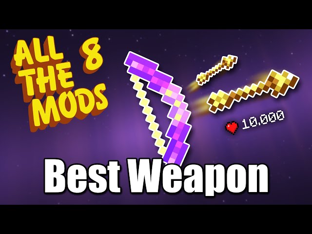How to make the BEST Bow! | All the Mods 8
