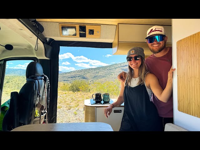 Small Town - BIG VIEWS | Vanlife Camping in the Mountains (with friends)