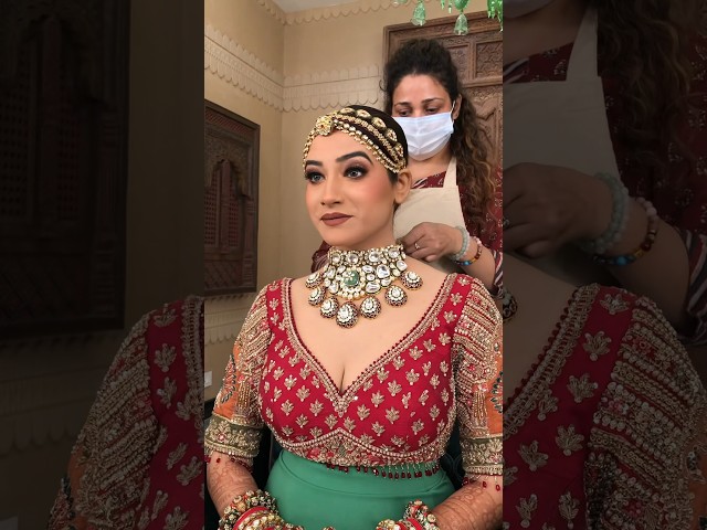 Making of a beautiful bride ❤️ Makeup by Parul Garg