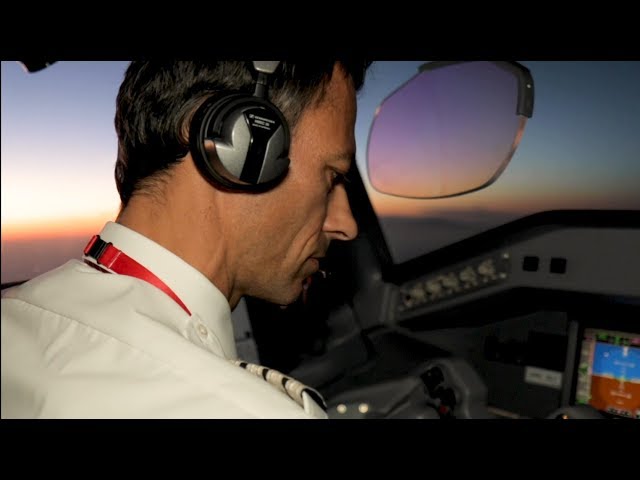 Meet Tarek, a passionate pilot at Austrian Airlines