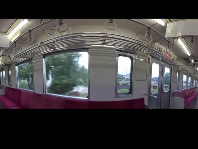 【VR動画】JR信越本線 107系で松井田駅から磯部駅へ．． (2016年8月)