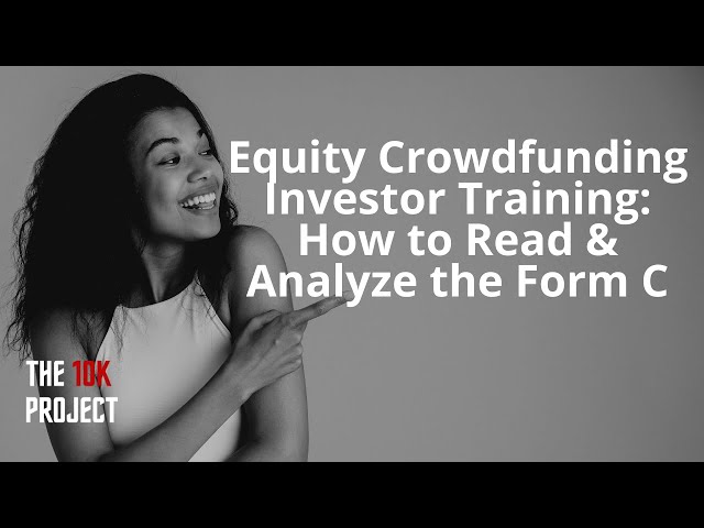 Investor Training | Reading the Form C