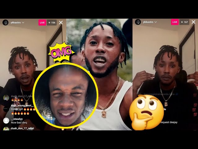 YK KASTRO Copy MASICKA FLOW in Song and SPEAK OUT to Dancehall about POLICE | IG Live | Breakthrough