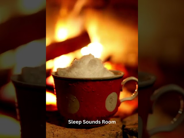 Fireplace Sounds For Sleeping #SleepSounds