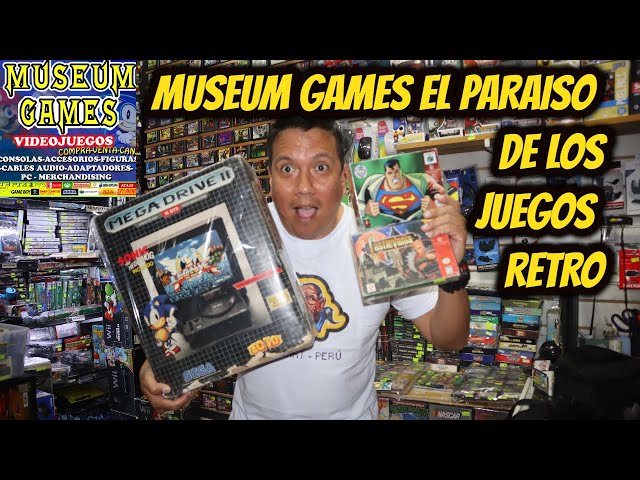 GRANDES JOYAS DE VIDEOJUEGOS RETRO Y ACTUALES EN MUSEUM GAMES, ARGENTINA PARTE 6