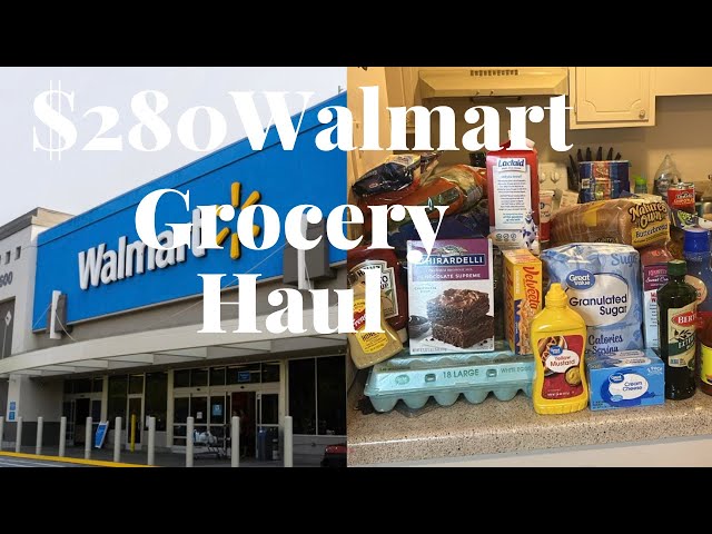 Walmart Grocery Haul #groceryhaulonabudget #groceryshopping
