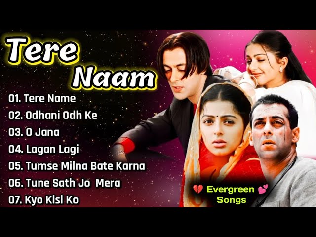 Tere Naam Humne Kiya Hai 💕 | Tere Naam | Udit Narayan | Salman Khan | 90's Hits 💔