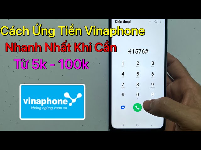 Cách ứng tiền Vinaphone - Từ (5k - 100k) / Mới Nhất 2024