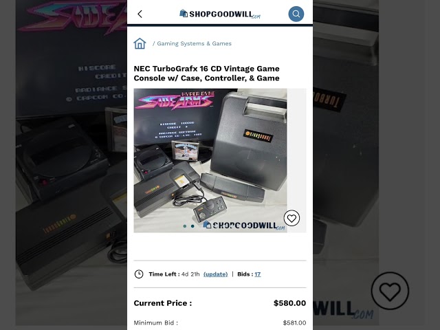 I Guess this is the going price now for Turbografx-16 Hardware now in 2022
