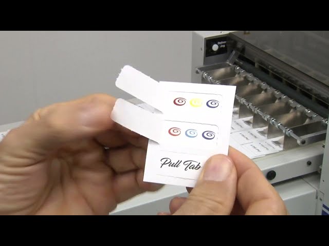 Zip A3E Pro Cutter/Slitter Running Pull Tab Cards