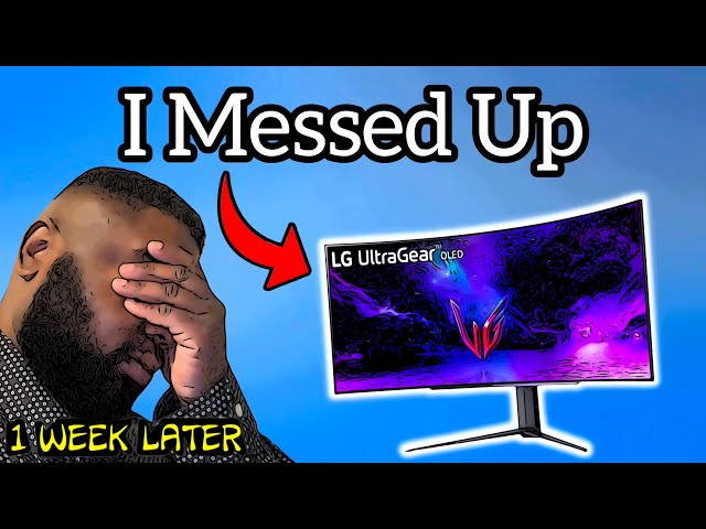 LG UltraGear OLED 45”: 1 WEEK LATER