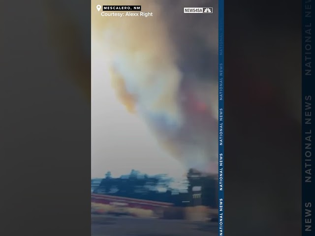 Wildfires blaze through New Mexico