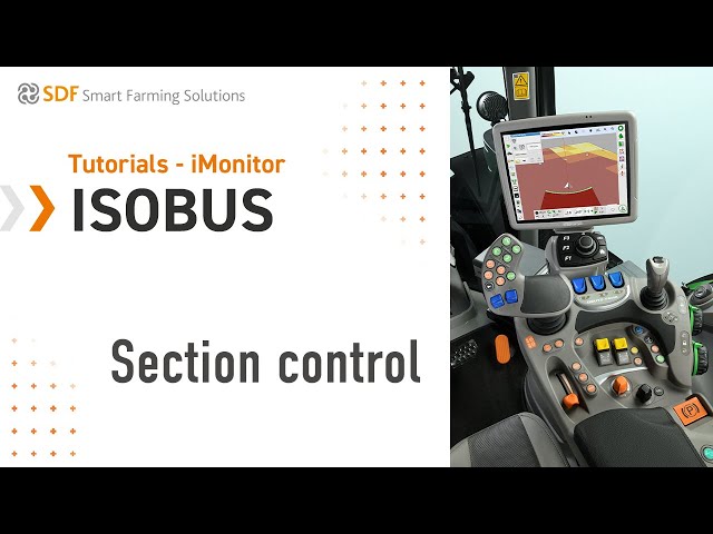 Tutorials - iMonitor | ISOBUS | EP 02 - Section control