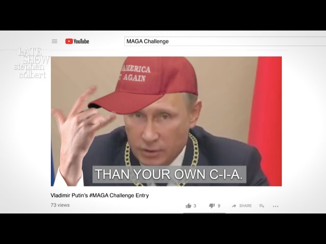 Vladimir Putin Wins The MAGA Challenge