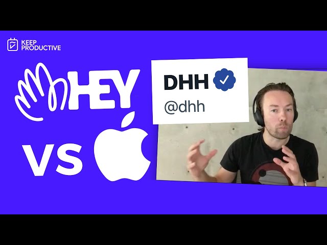 Hey vs Apple | Our Interview with David Heinemeier Hansson