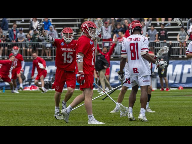 Cornell vs Rutgers Lacrosse Highlights | Semifinals 2022 College Lacrosse