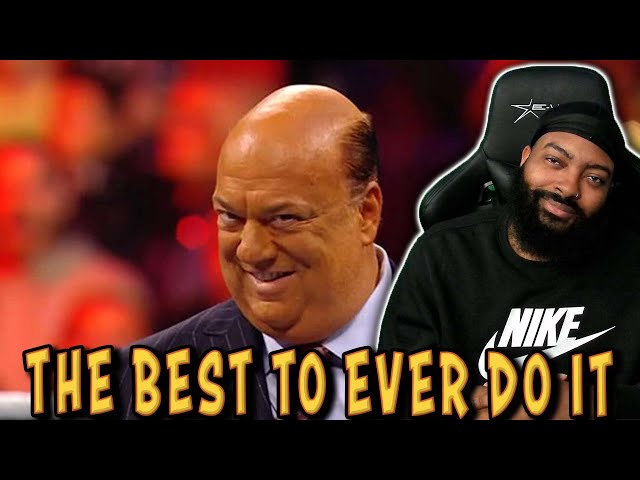 ROSS REACTS TO WHAT MADE PAUL HEYMAN THE GREATEST MANAGER OF ALL TIME