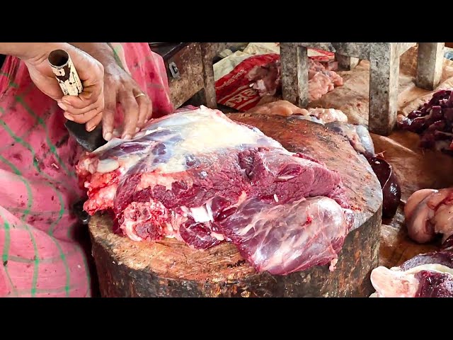 Awesome Cutting of Meat🍖|| Sharp Butcher Knife