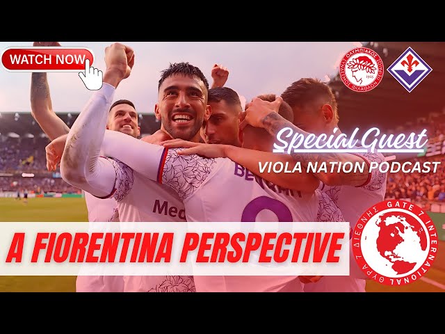 Prematch Coverage Olympiacos vs. Fiorentina | A Purple Perspective | Feat. Viola Nation