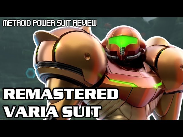 The Highest Quality Varia Suit Model Of All Time | Metroid Power Suit Review #shorts