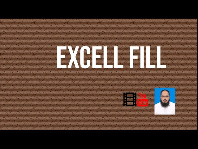 Excell Fill
